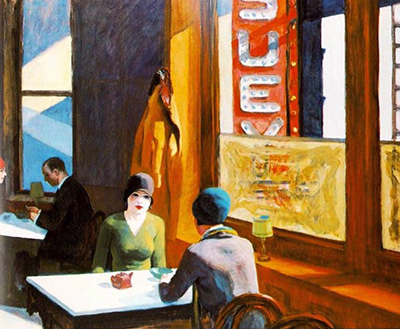 Chop Suey Edward Hopper